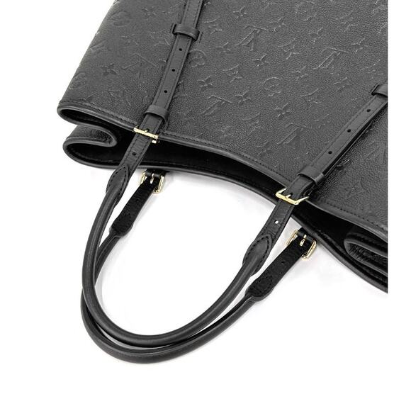 LOUIS VUITTON Black Empreinte Babylon MM Tote Bag C-A32635 - Picture 7 of 10